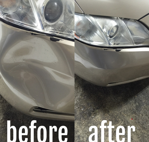 Before and After Dent